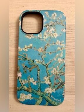 Casely - VanGogh - Almond Blossom Floral phone case - Bold + MagSafe - iPhone 15